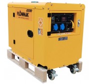 Generador Monofasico Partida Electrica Diesel 5,5Kva - Flowmak