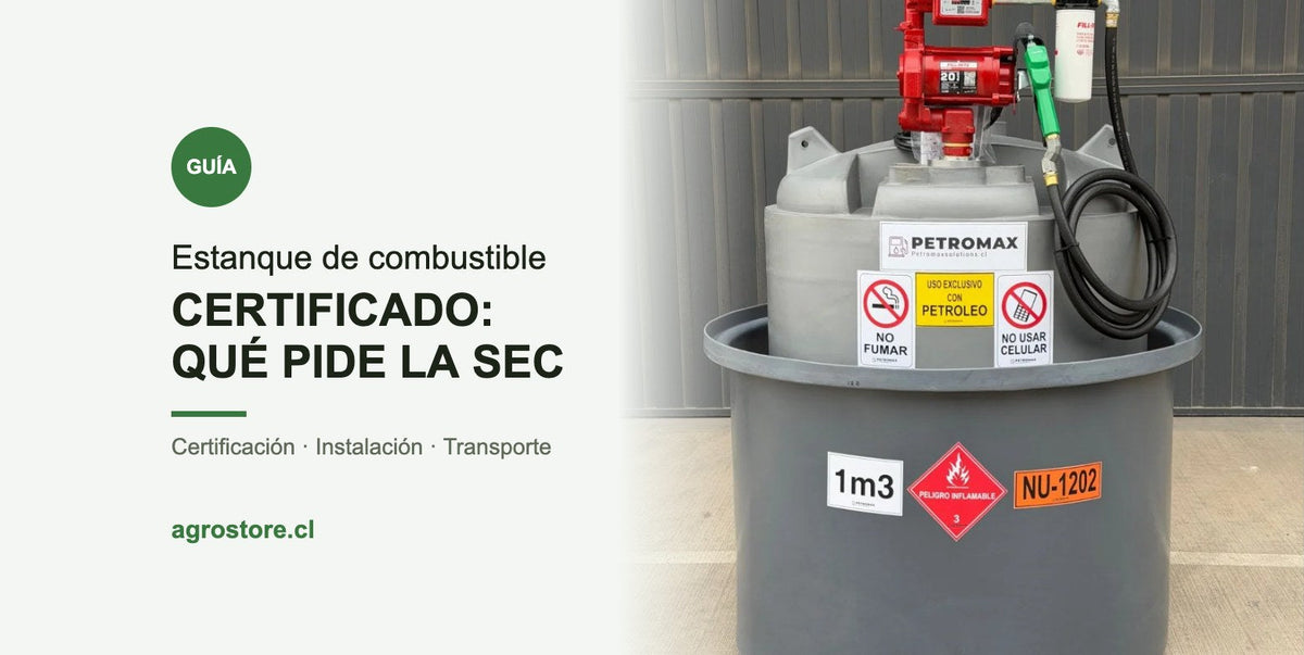 Guía: estanque de combustible certificado, qué pide la SEC