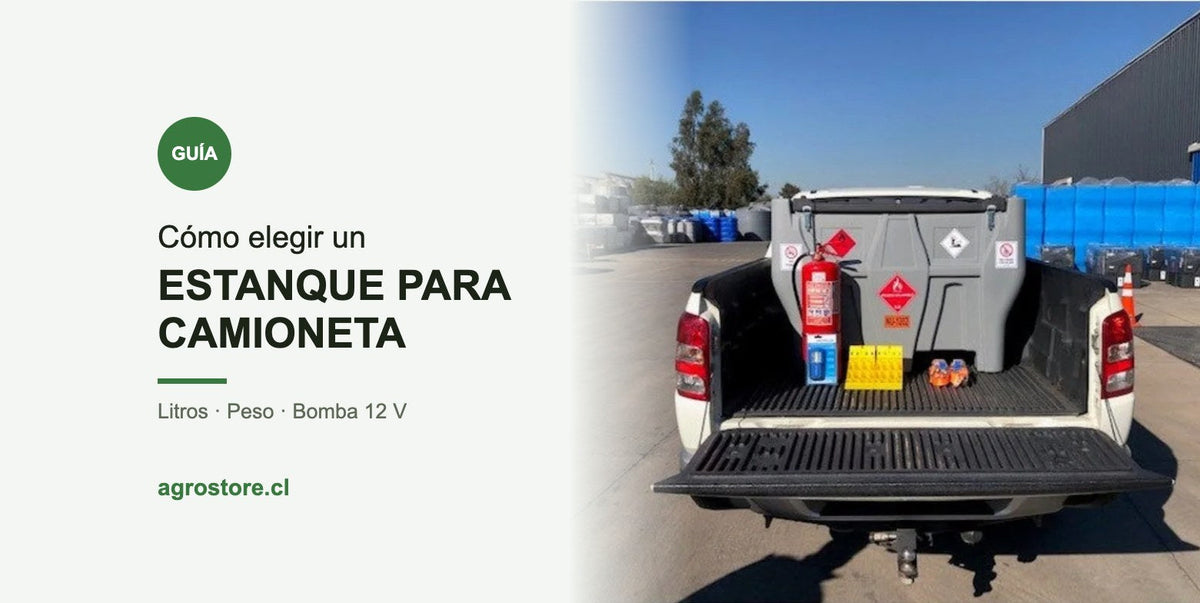 Guía: cómo elegir un estanque para camioneta