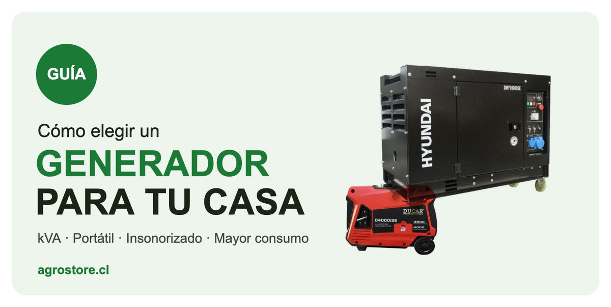 Guía: cómo elegir un generador para tu casa