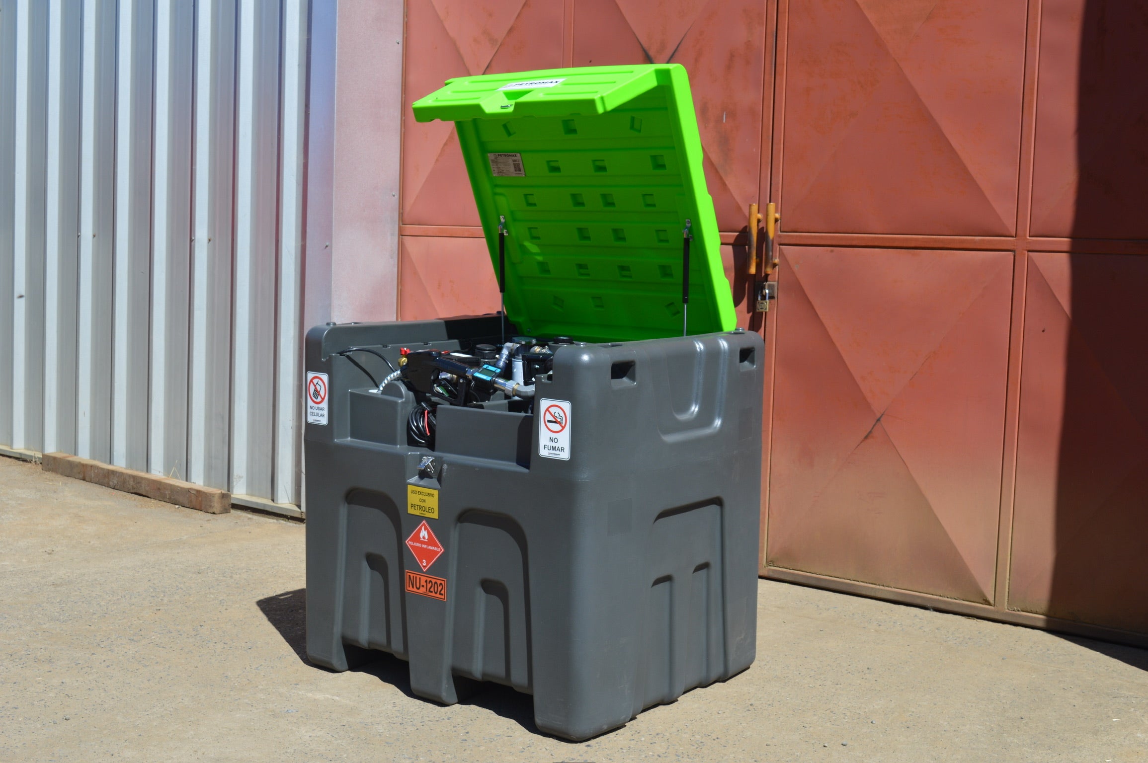 ESTANQUE DIESEL 600 LTS. DD600HR PETROMAX MANGUERA 10 MTS.