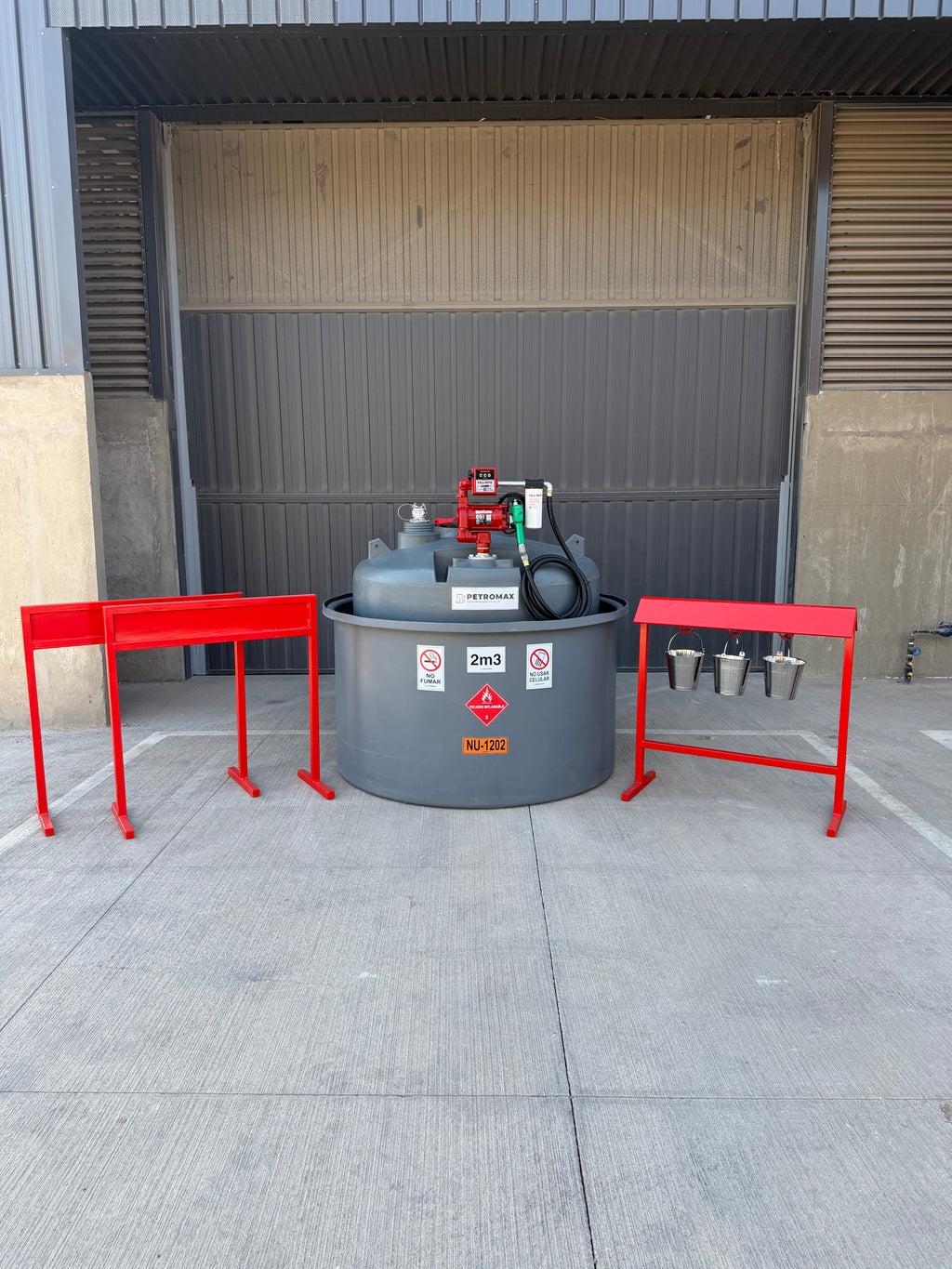 ESTANQUE DIESEL SUPERFICIE 2.000 LTS FT2000+FR PETROMAX CON SURTIDOR