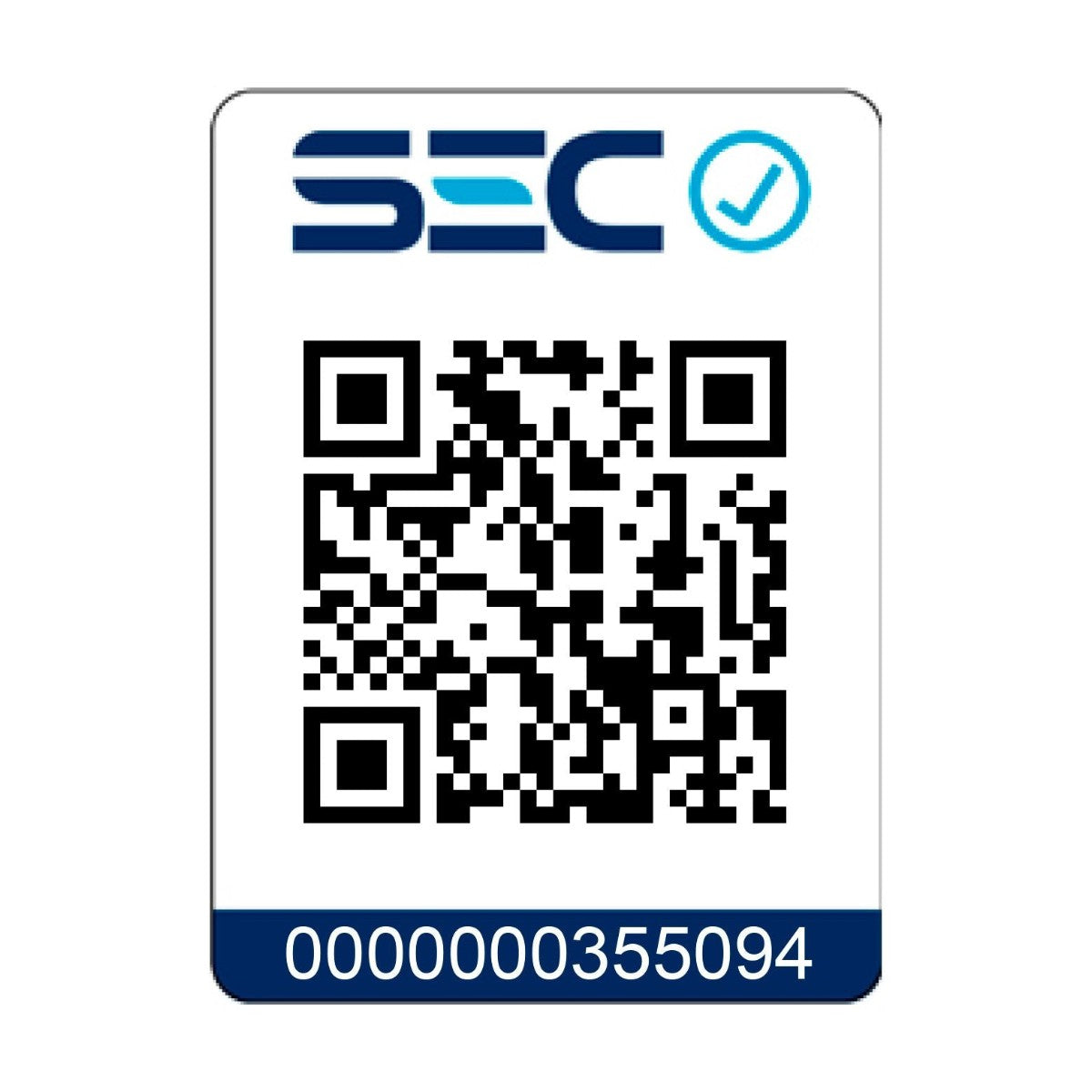 Código QR de certificación SEC folio 355094 – Hidrolavadora 1500 Watt 80BAR - Flowmak