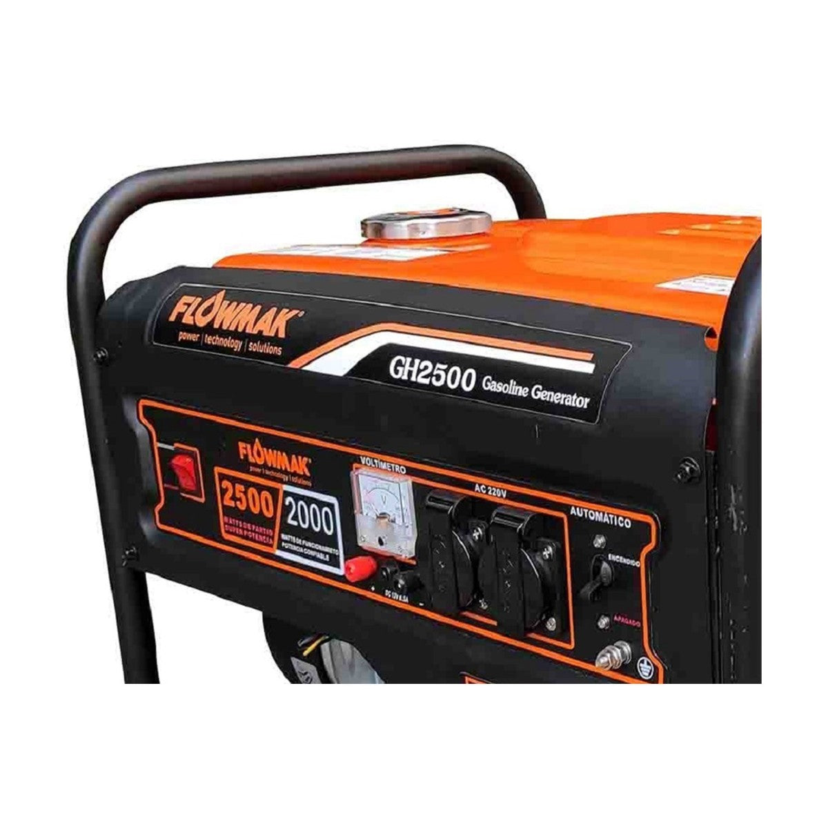 Generador Gasolina 2Kva- Flowmak – imagen 2