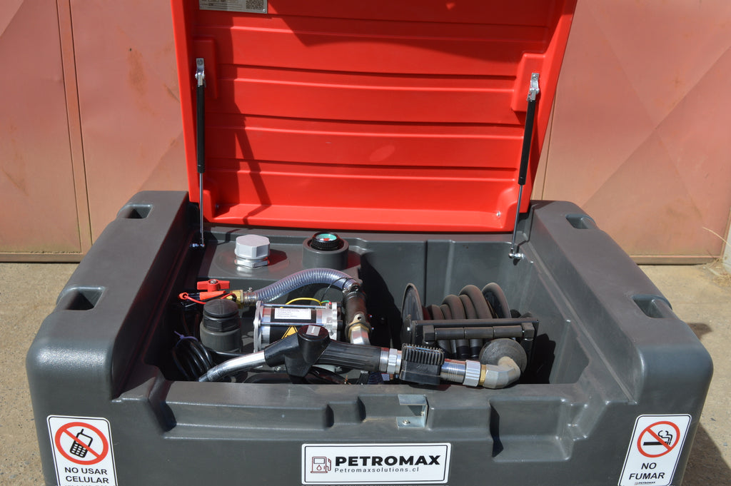 ESTANQUE GASOLINA 400 LTS GT400HR PETROMAX MANGUERA 10 MTS