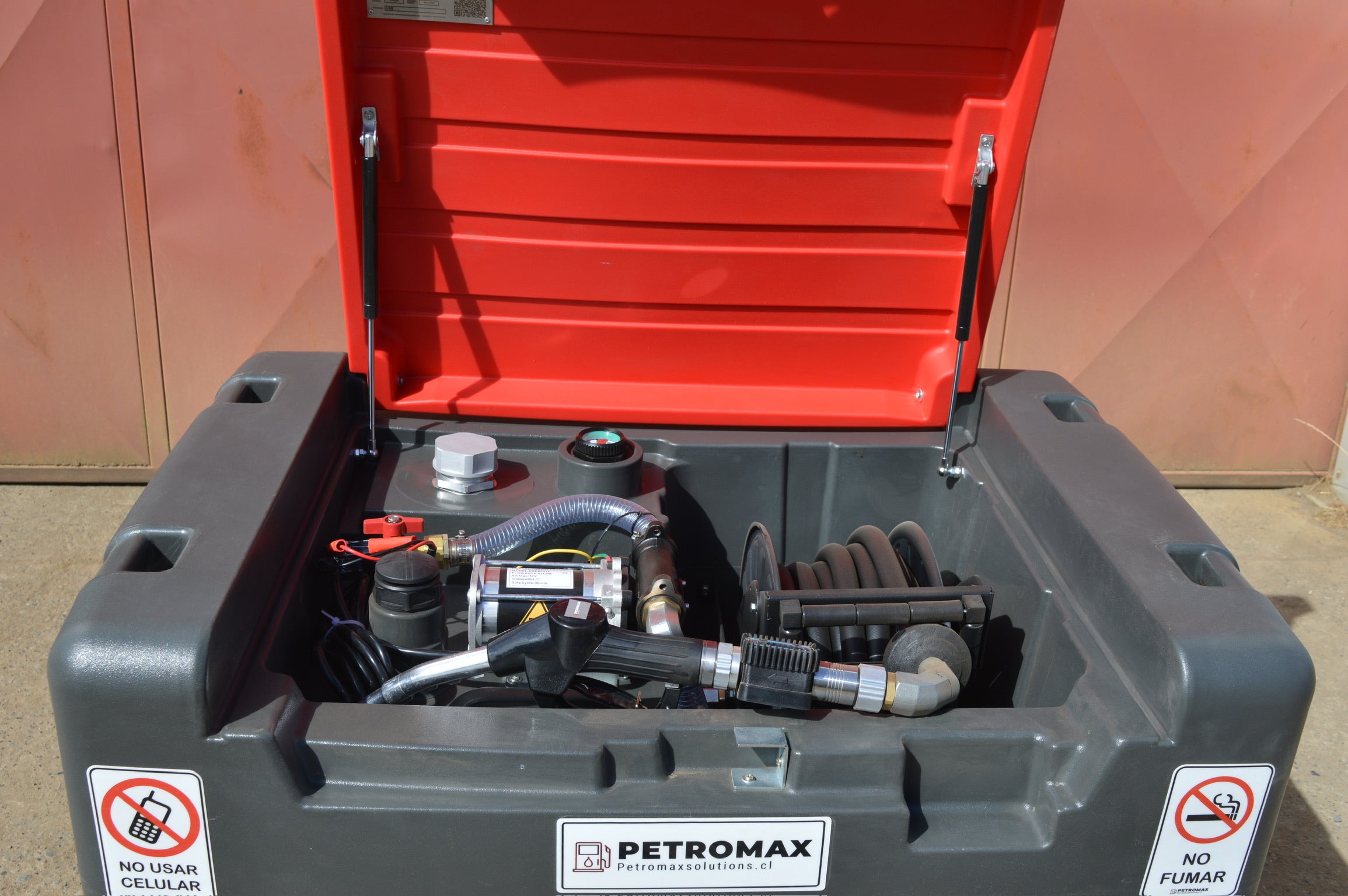ESTANQUE GASOLINA 400 LTS GT400HR PETROMAX MANGUERA 10 MTS