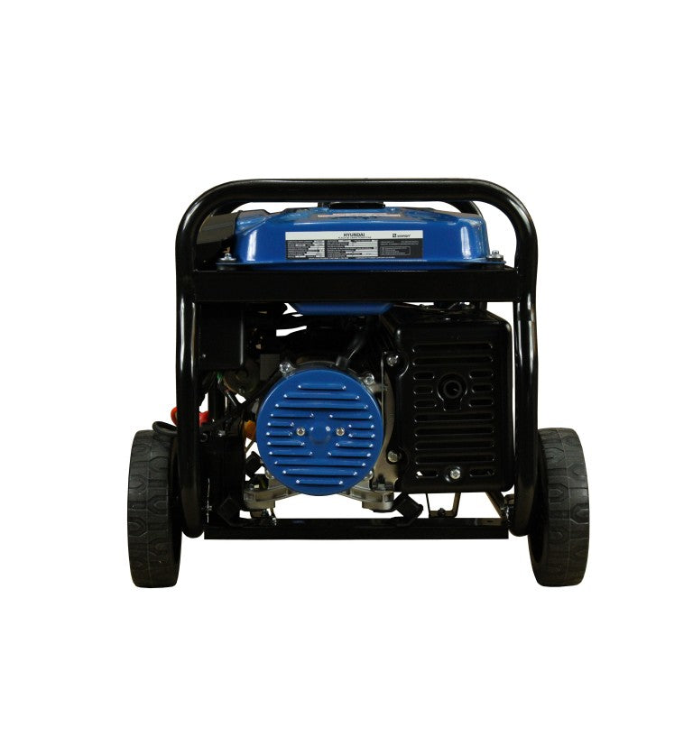 Generador eléctrico Hyundai gasolina 3,2/3,5 KW/KVA partida eléctrica monofásico abierto con ruedas