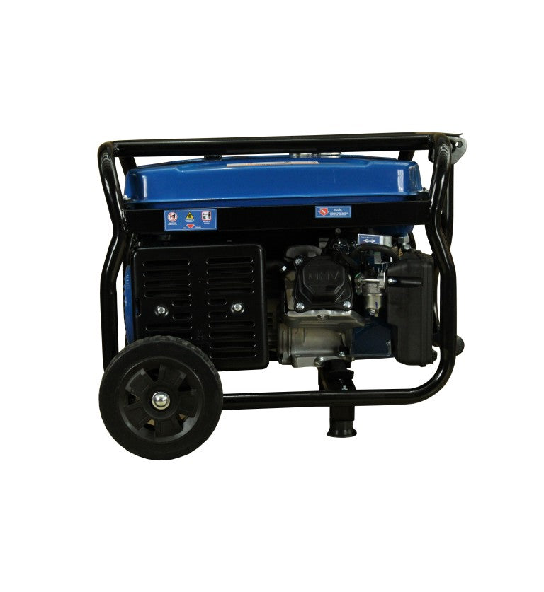 Generador eléctrico Hyundai gasolina 3,2/3,5 KW/KVA partida eléctrica monofásico abierto con ruedas