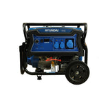 Generador eléctrico Hyundai gasolina 5/5,5 KW/KVA partida eléctrica monofásico con ruedas