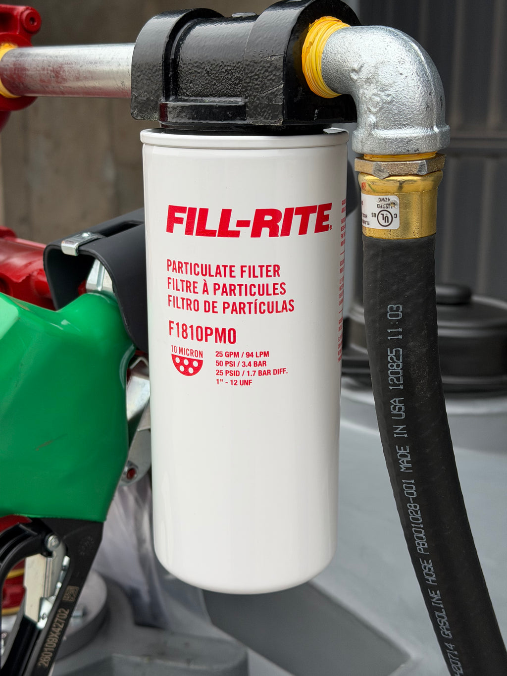 ESTANQUE DIESEL SUPERFICIE 1.000 LTS FT1000+FR PETROMAX CON SURTIDOR