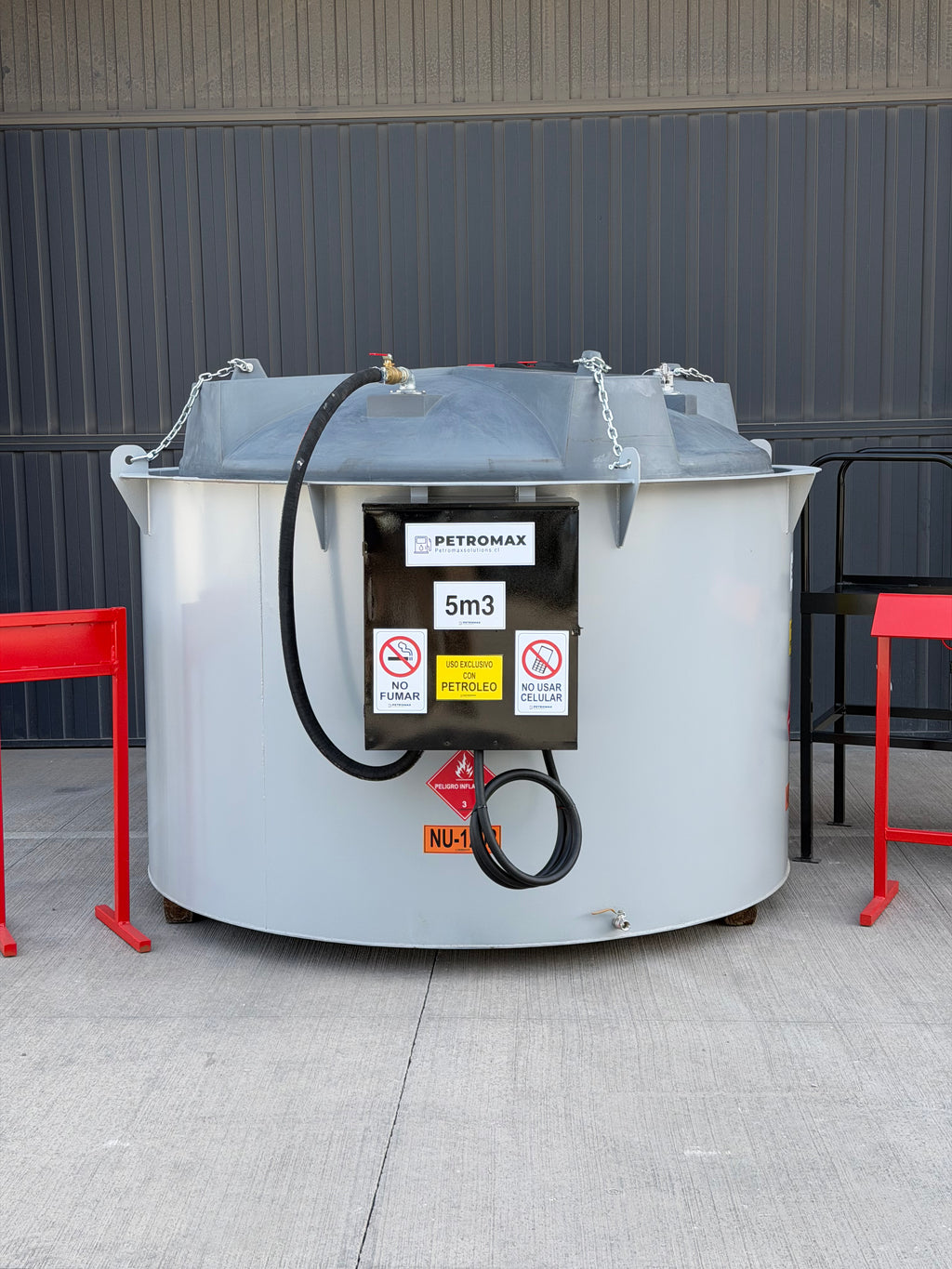 ESTANQUE DIESEL SUPERFICIE 5.000 LTS FT5000+FR PETROMAX CON SURTIDOR