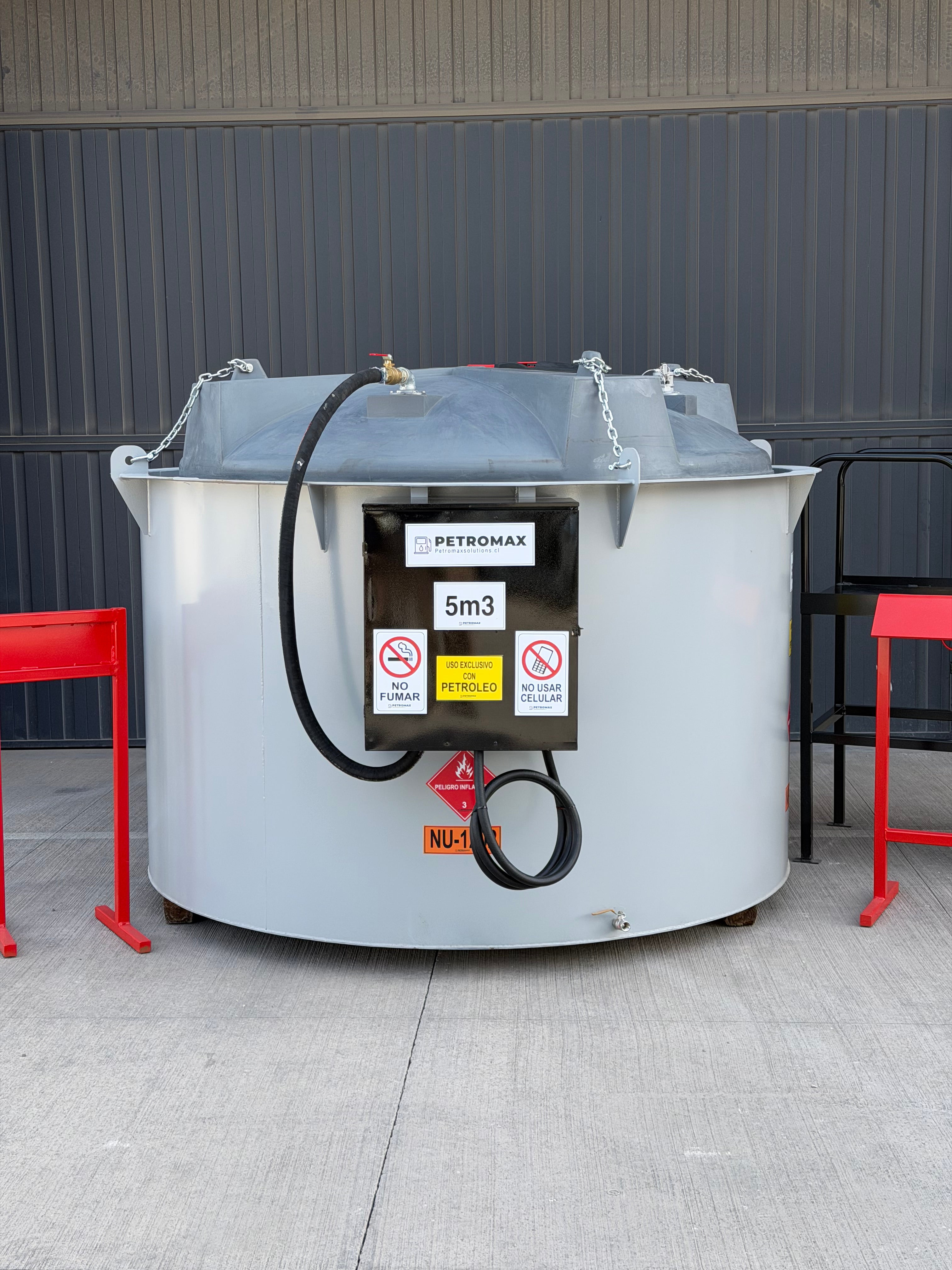 ESTANQUE DIESEL SUPERFICIE 5.000 LTS FT5000+FR PETROMAX CON SURTIDOR