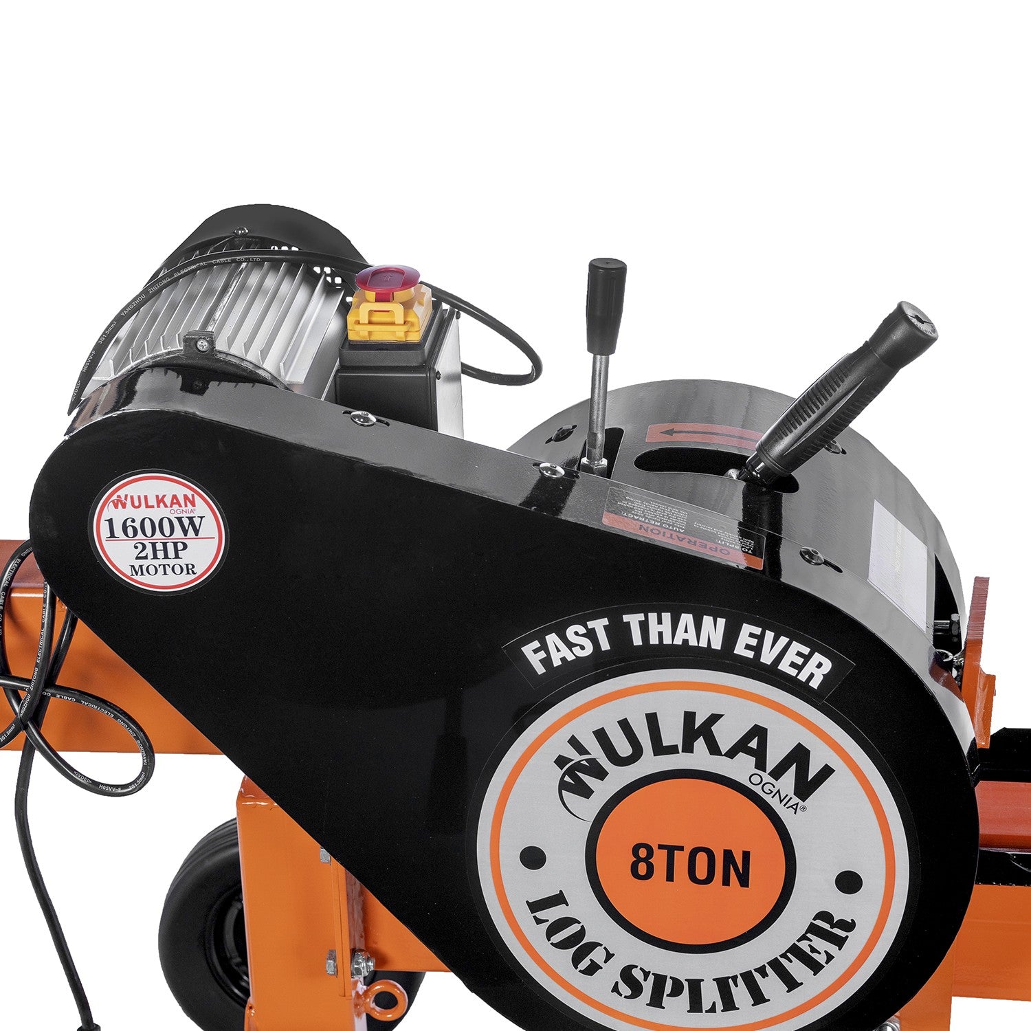 Partidor de Leña Rápido 8 TON/2HP Eléctrico - Wulkan