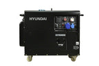 Generador eléctrico Hyundai diésel 6/6,3 KW/KVA partida eléctrica monofásico cerrado