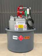 ESTANQUE DIESEL SUPERFICIE 1.000 LTS FT1000+FR PETROMAX CON SURTIDOR