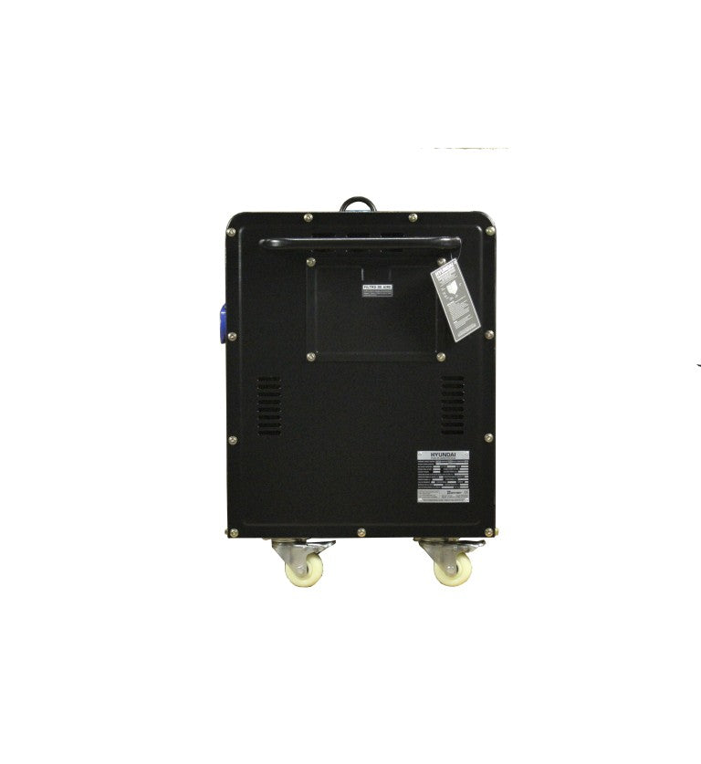 Generador eléctrico Hyundai diésel 5/5,3 KW/KVA partida eléctrica monofásico cerrado
