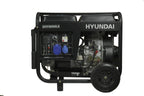 Generador eléctrico Hyundai diésel 6/6,5 KW/KVA partida eléctrica monofásico abierto
