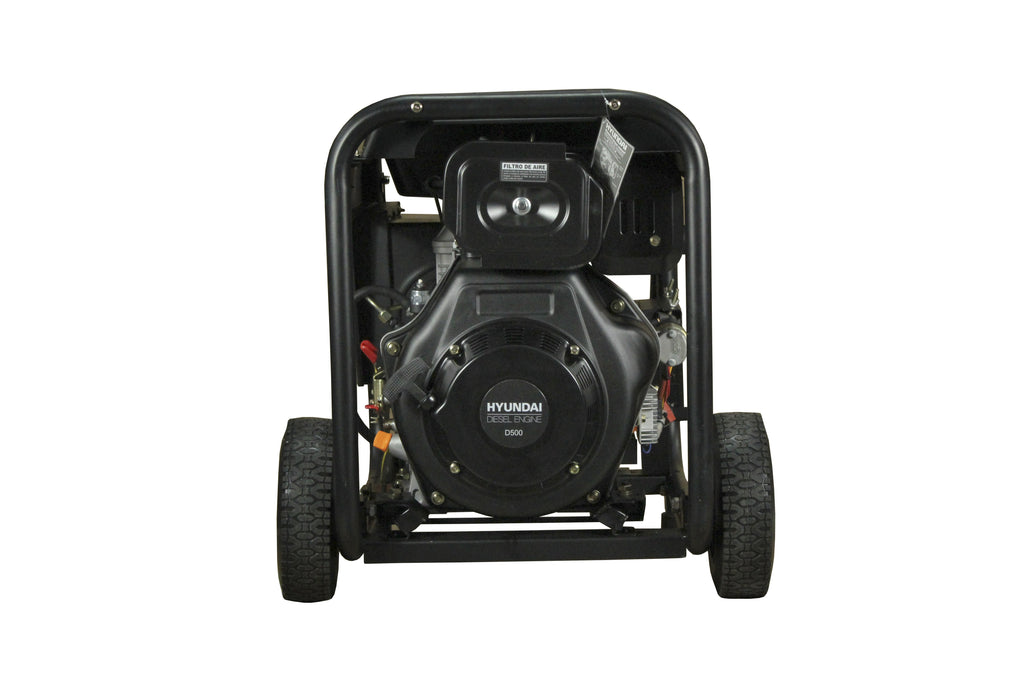 Generador eléctrico Hyundai diésel 6/6,5 KW/KVA partida eléctrica monofásico abierto