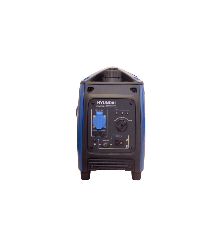 Generador eléctrico inverter digital Hyundai gasolina 2,2/2,75 KW partida manual