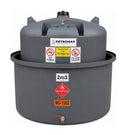 ESTANQUE DIESEL SUPERFICIE 2.000 LTS FT2000 PETROMAX SIN SURTIDOR