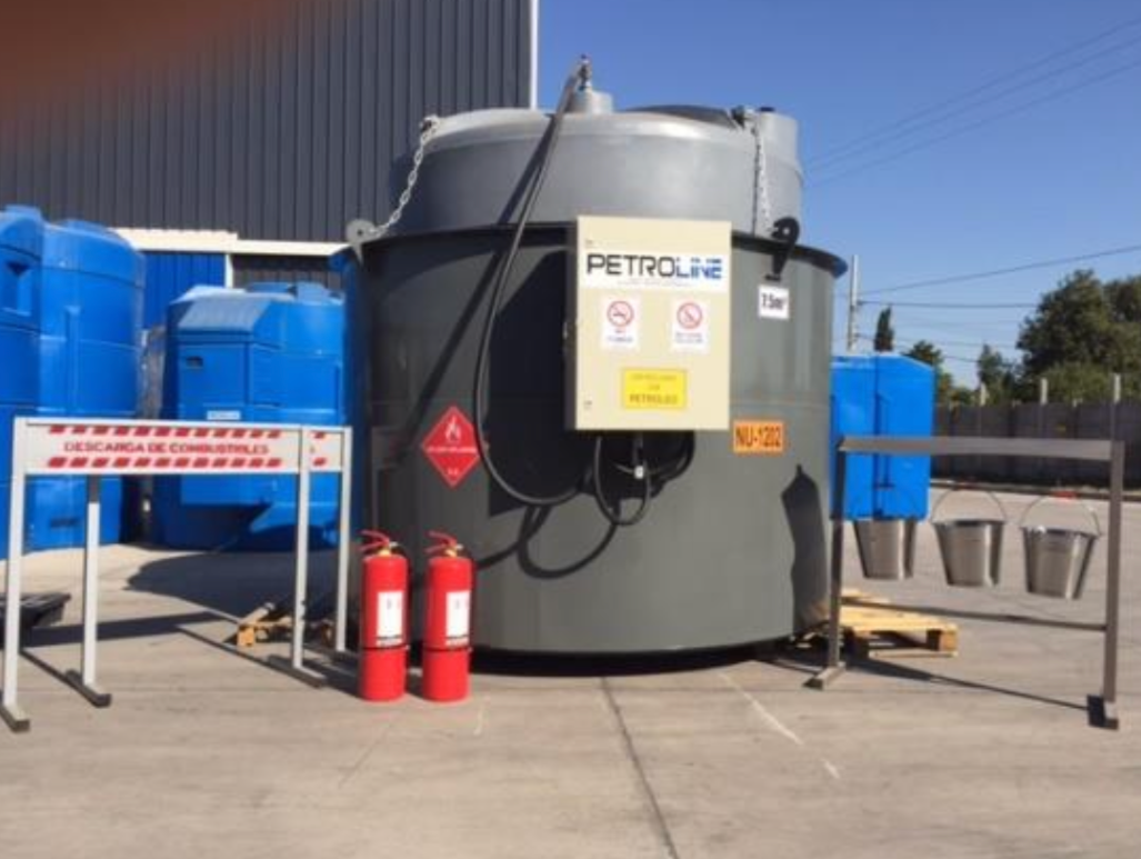 Estanque Isla Tank 30.000 litros diesel Panther 220V