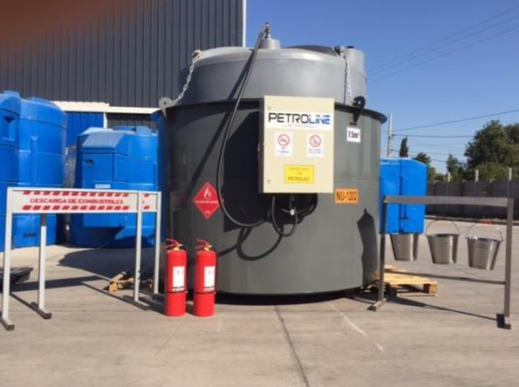 Estanque Isla Tank 7.500 litros diesel Panther 220V