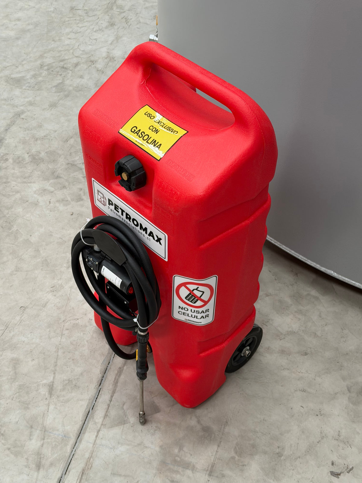 ESTANQUE GASOLINA 100 LTS PG100 PETROMAX MANGUERA 4 MTS.