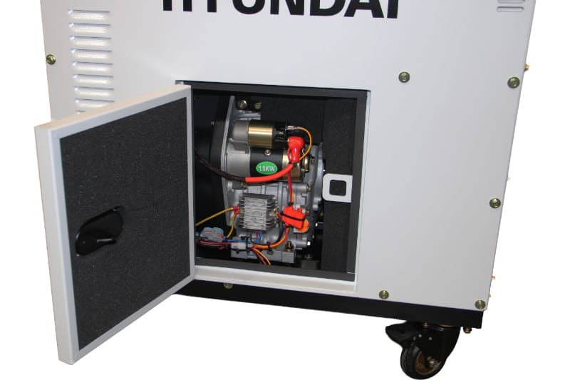 GENERADOR INVERTER HYUNDAI DIESEL 6KW MONOFASICO ISONORIZADO