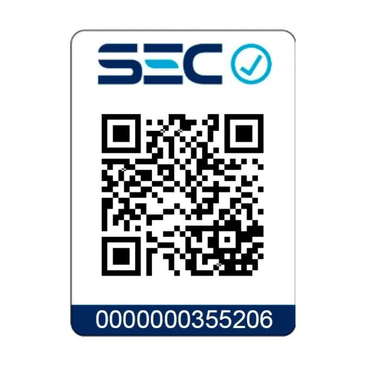 Código QR de certificación SEC folio 355206 – Hidrolavadora 1800W 90BAR - Flowmak