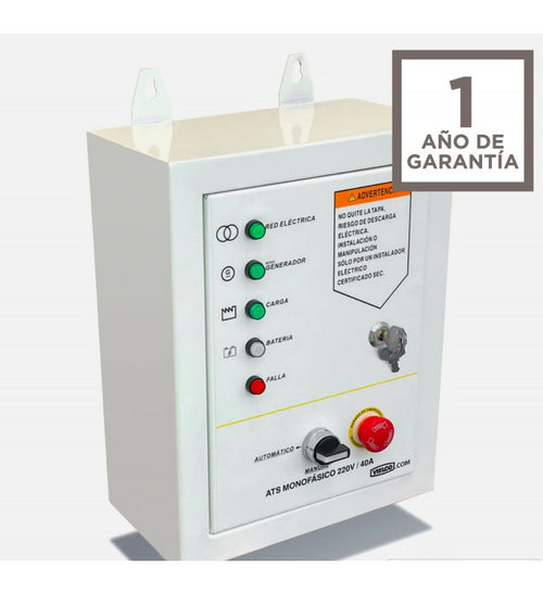 ATS MONOFASICO PARA GENERADOR KOLVOK XT7800