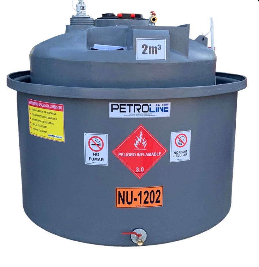Estanque Gravitank 2.000 Litros diesel