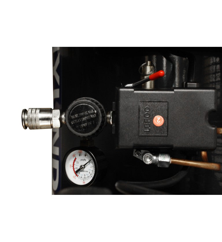 Compresor Hyundai Monofasico 2HP 100L 115PSI Correa