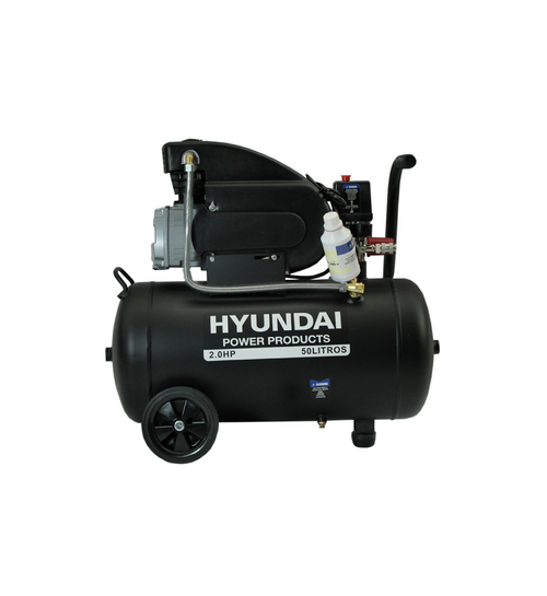 Compresor Hyundai Monofasico 2HP 50L 115PSI Directo