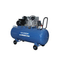 Compresor Hyundai Monofasico 3HP 200L 115PSI Correa
