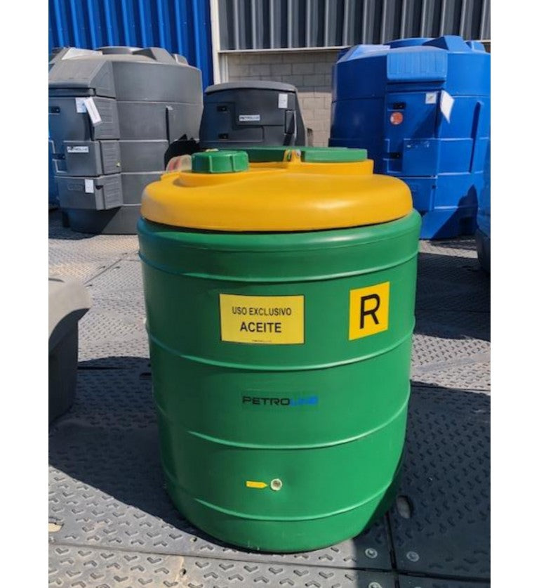 ESTANQUE ACEITES RESIDUALES QUIOIL 500 LTS.