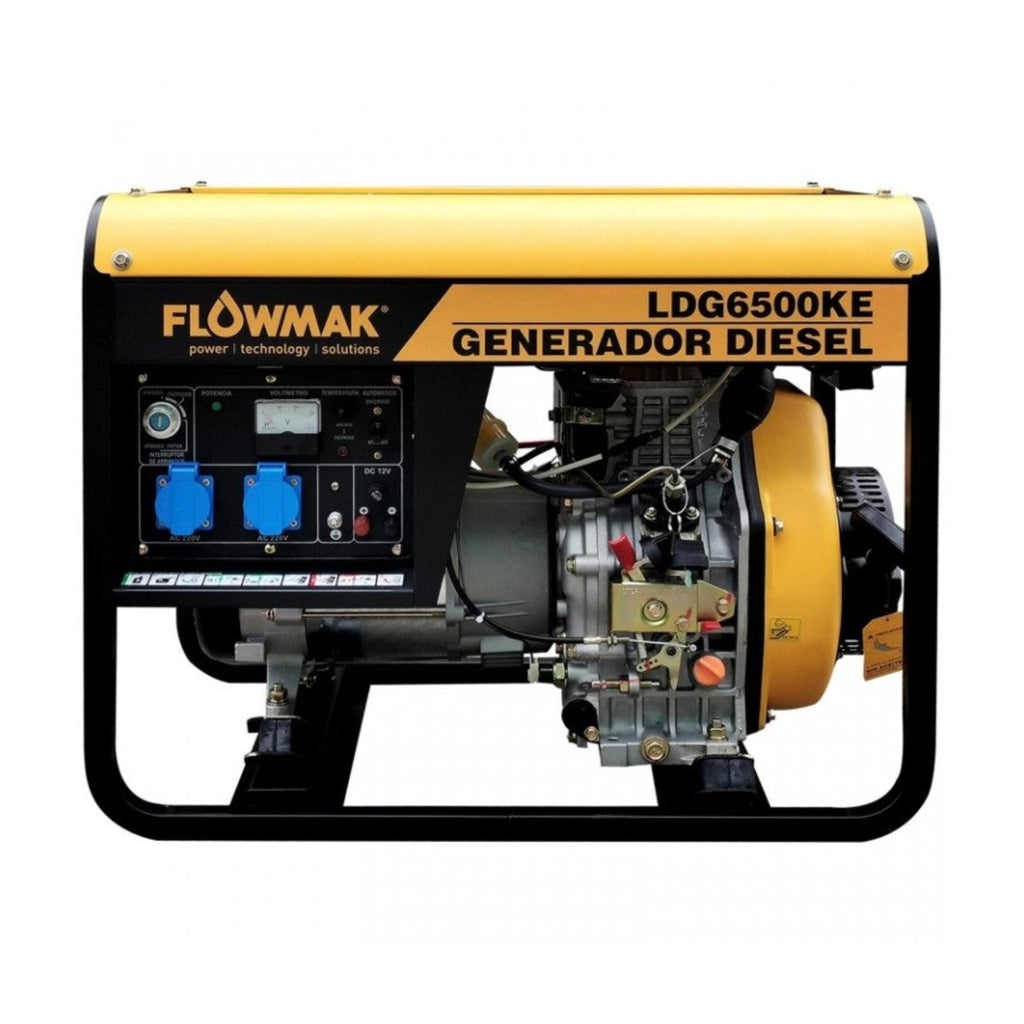 Generador Diesel Partida Electrica 5,5KVA - Flowmak