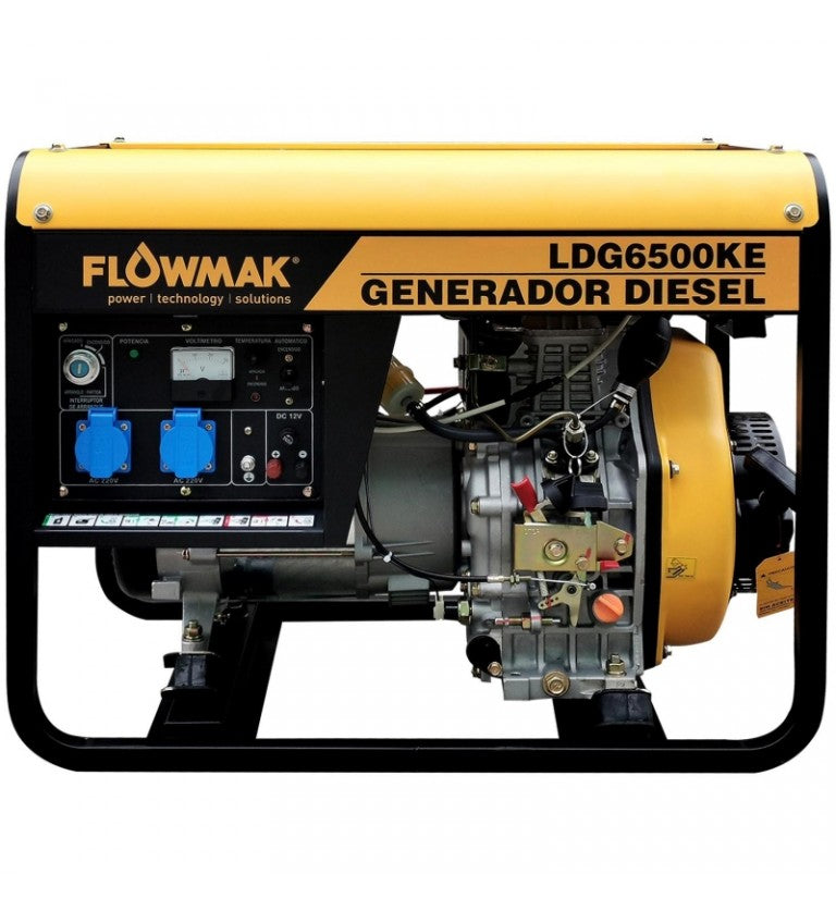 Generador Diesel Partida Electrica 5,5KVA - Flowmak
