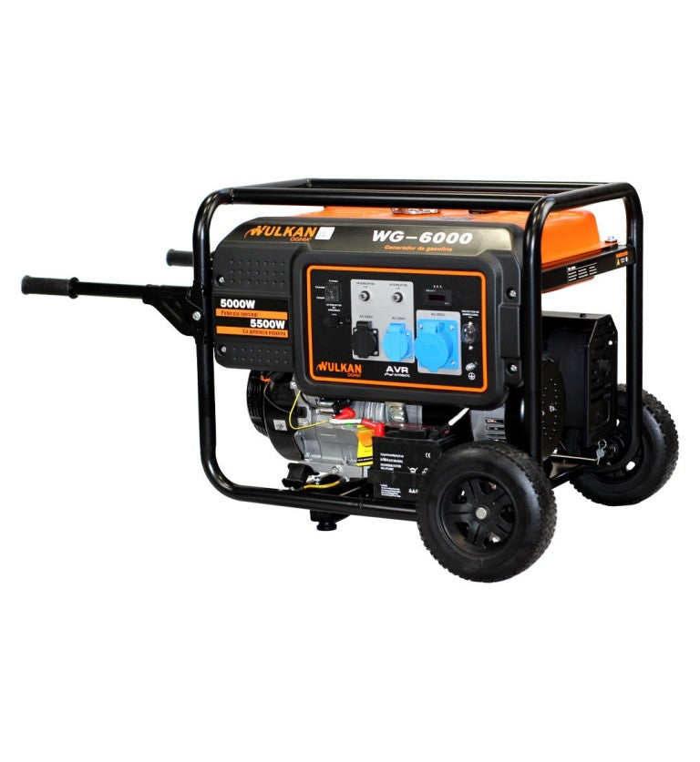 Generador Electrico Gasolina 5KVA - Partida eléctrica - Wulkan