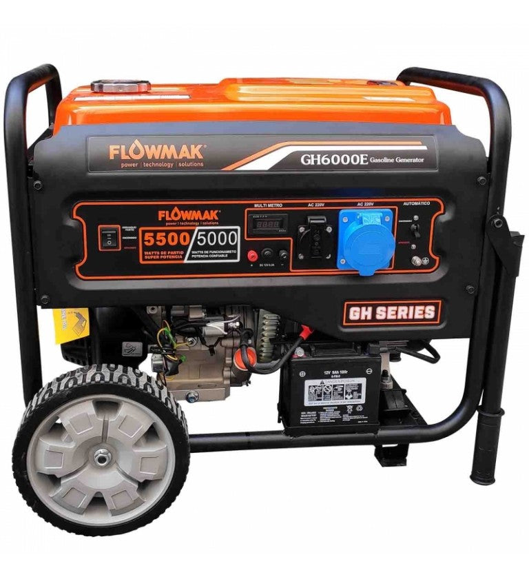 Generador Gasolina Partida Eléctrica 5 kva - Flowmak