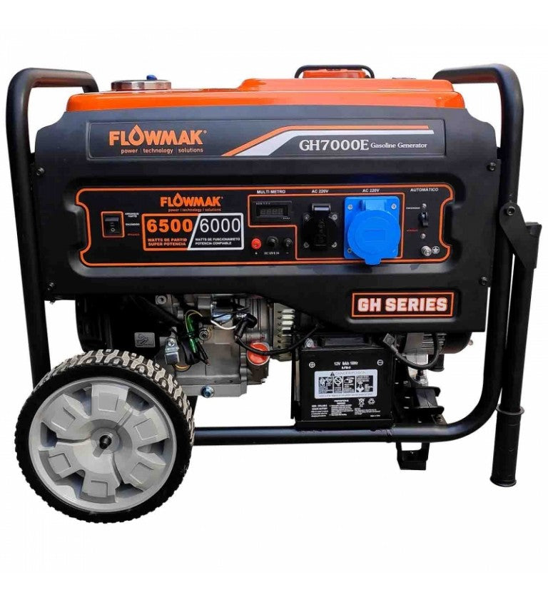 Generador Gasolina Partida Eléctrica 6 Kva - Flowmak