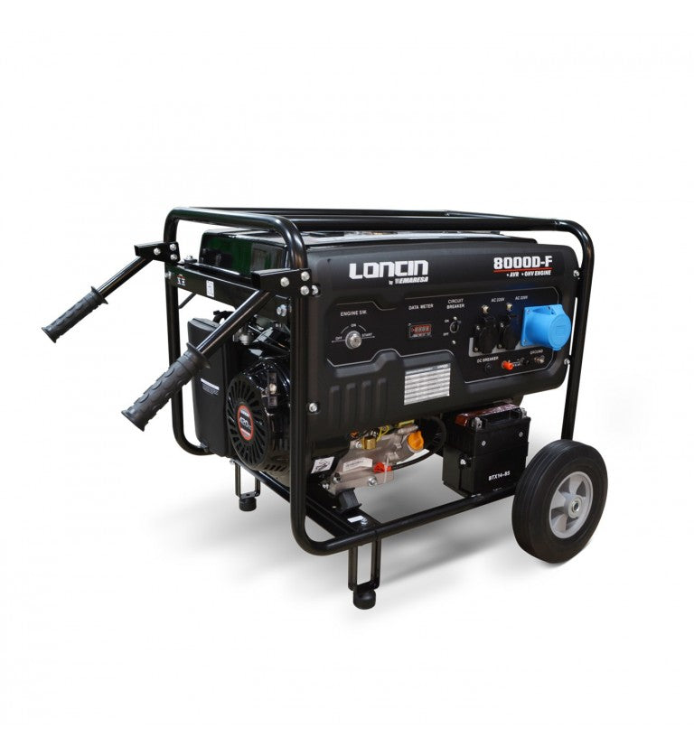 Generador Gasolina Partida Electrica 6,5 Kva - Loncin