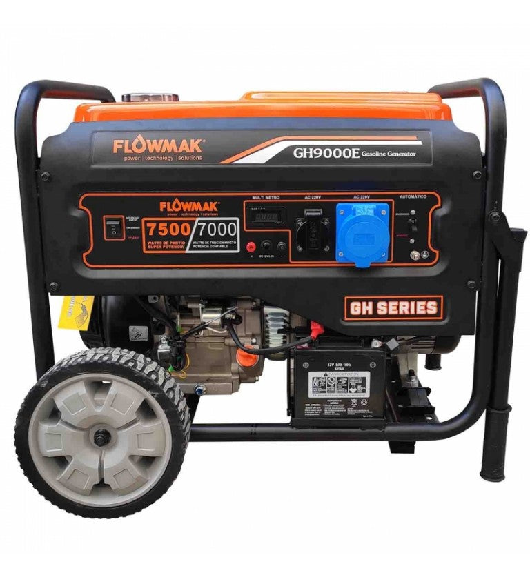 Generador Gasolina Partida Electrica 7Kva - Flowmak