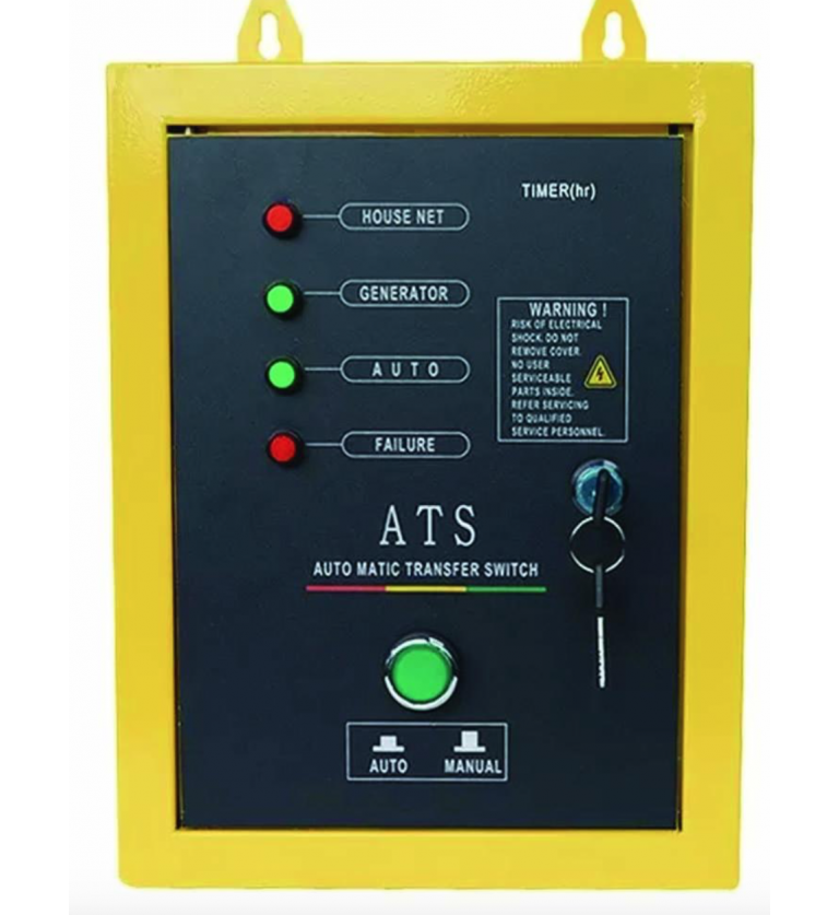 Generador Insonorizado Diésel 6,5 kVA + ATS | Krafter