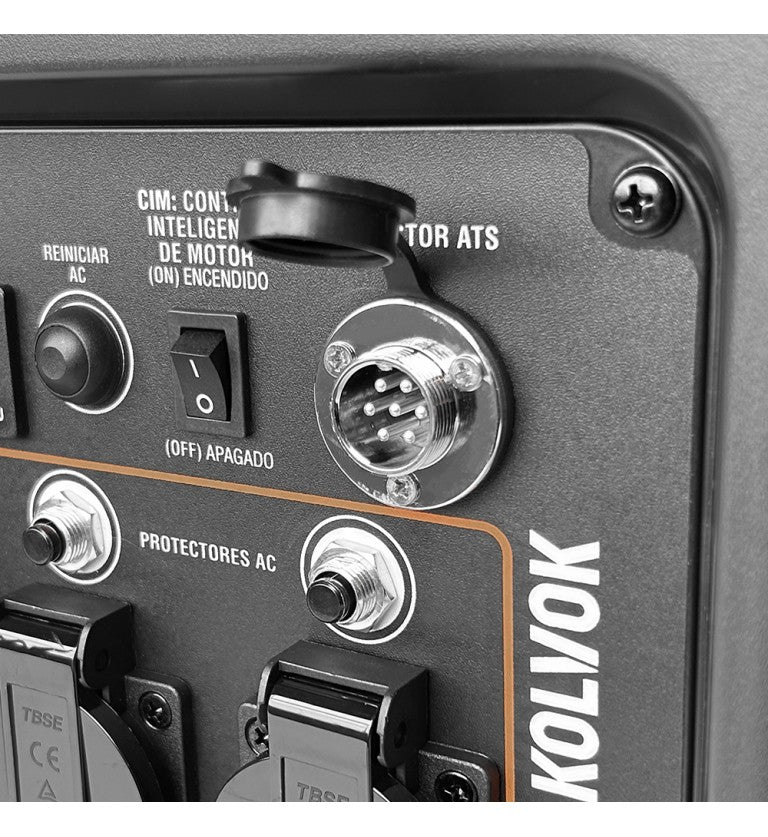 Generador Inverter Gasolina Monofasico 8KVA - XT7800IG - KOLVOK