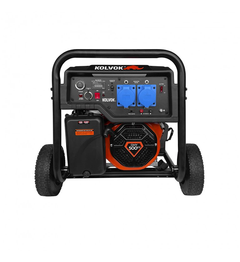 Generador Monofasico Abierto Gasolina GO82GTA - 8,5kVA - Kolvok