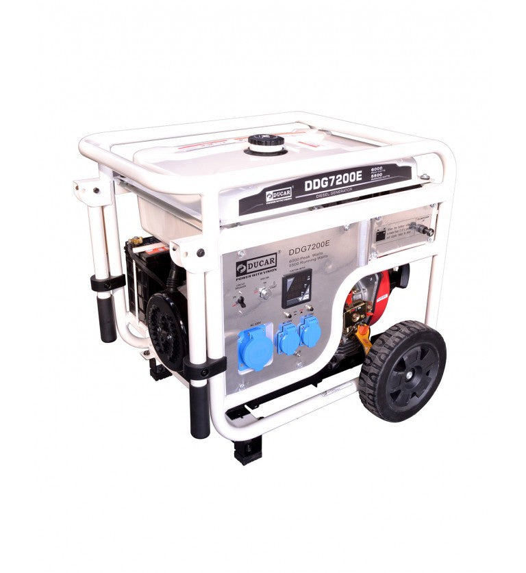 Generador Monofasico Diesel 6 KVA - Ducar