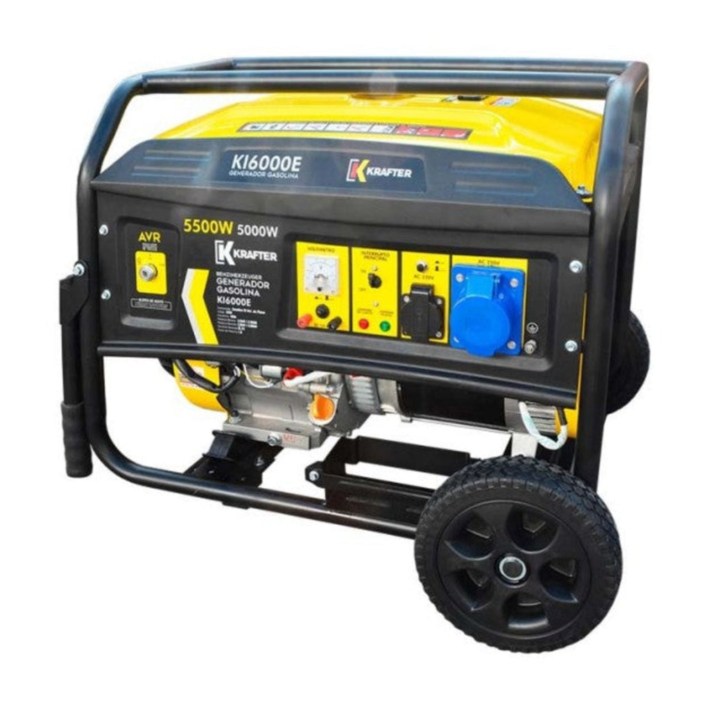 Generador eléctrico Gasolina 5,5 KVA - Krafter