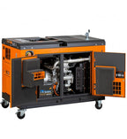 Generador eléctrico insonorizado - monofásico - diesel - GS12D - 10KVA - Kolvok