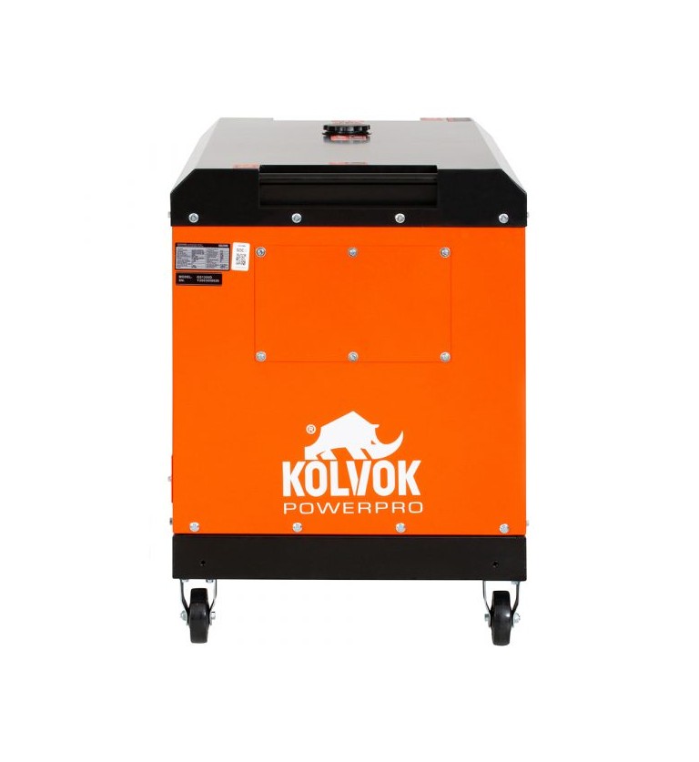 Generador eléctrico insonorizado monofásico diésel GS1200D - 12kVA - Kolvok