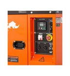 Generador eléctrico insonorizado monofásico diésel GS1200D - 12kVA - Kolvok